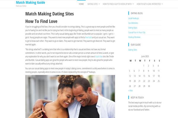 Popularis theme site design template sample