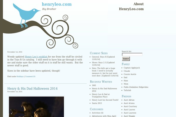 henryleo.com site used Bluebird-10