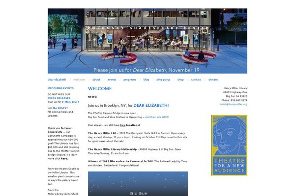 Neve theme site design template sample