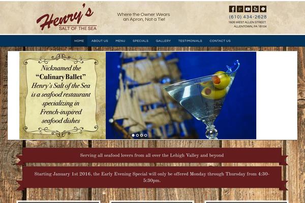 Winfield theme site design template sample