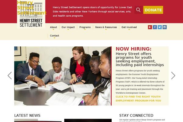 henrystreet.org site used Henrystreet