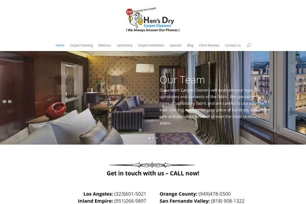 hensdry.net site used Divi-2.1.2