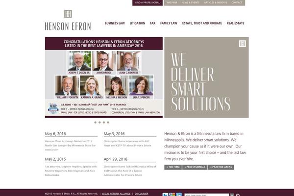 Site using Columns plugin