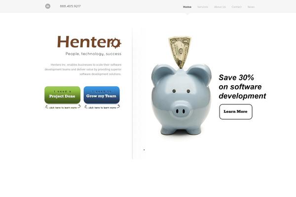 Mesmerize theme site design template sample