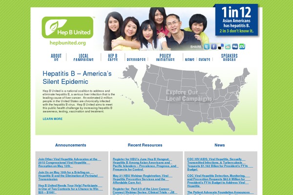 hepbunited.org site used Hepbunited