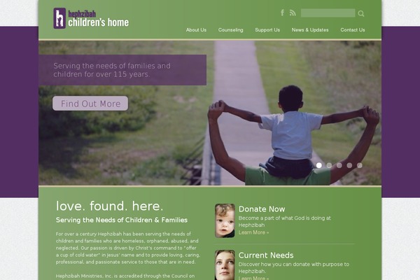 Hephzibah theme websites examples