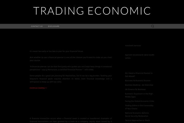 Dusk To Dawn theme site design template sample