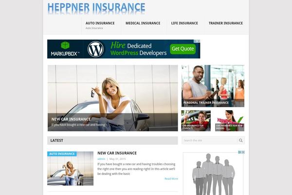 Point theme site design template sample