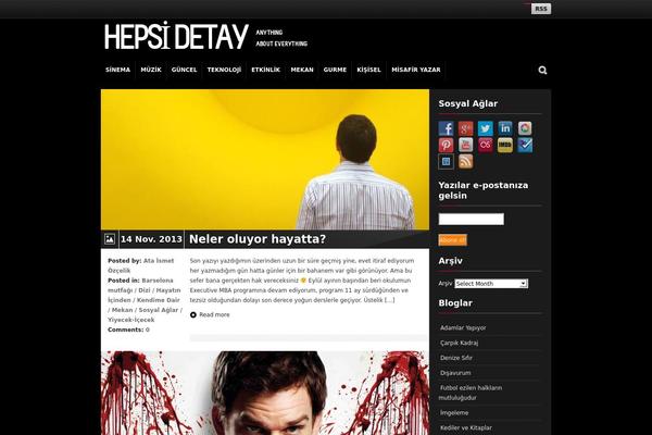 Strings theme site design template sample