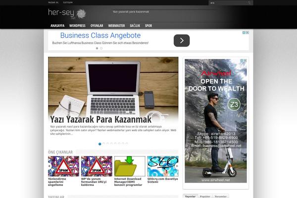 Geoit theme site design template sample