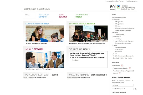 Site using Dzs-videogallery plugin