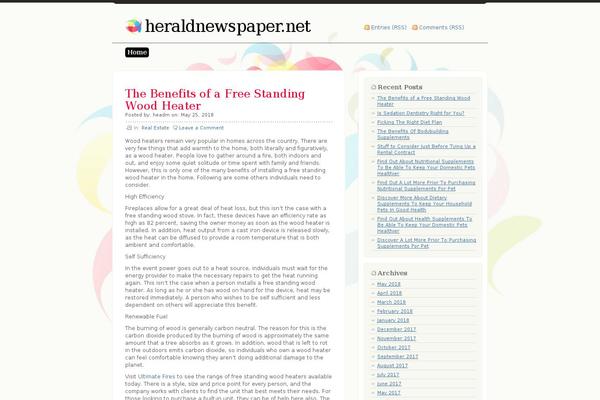heraldnewspaper.net site used Albeo