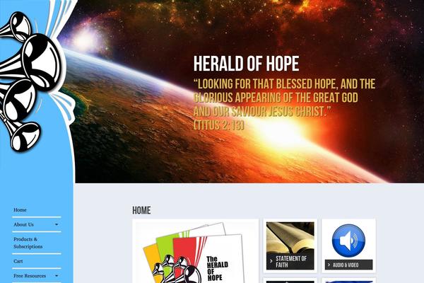 heraldofhope.org.au site used Hoh