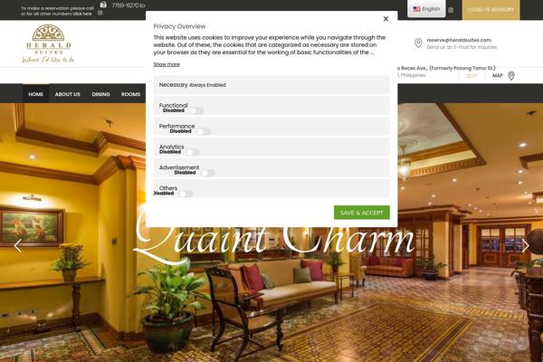 Site using Modern-events-calendar plugin