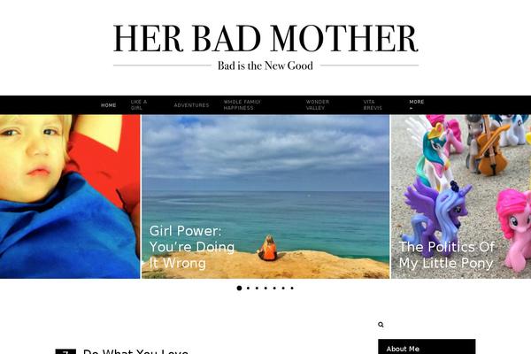 Allure theme site design template sample