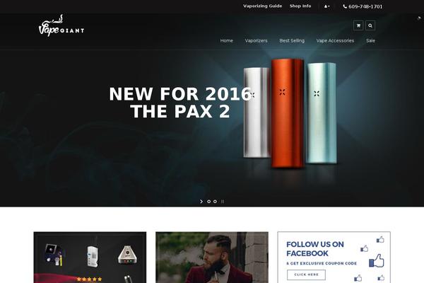 Ribbon Lite theme site design template sample