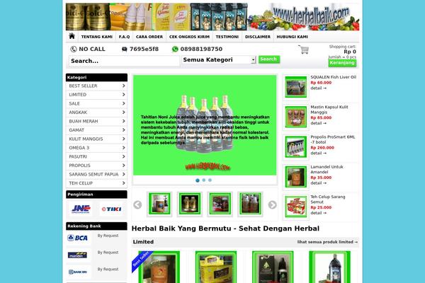 WP-Grosir theme site design template sample