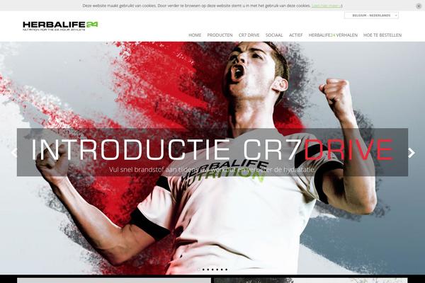 herbalife24.be site used Herbalife24