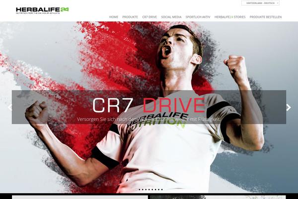 herbalife24.ch site used Herbalife24