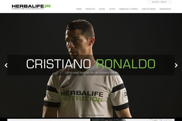 Herbalife24 theme site design template sample