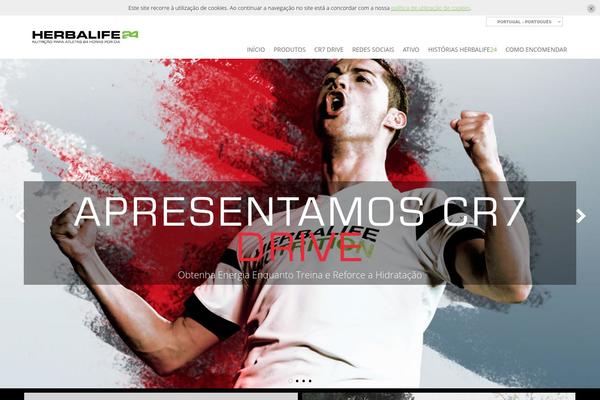 Herbalife24 theme site design template sample