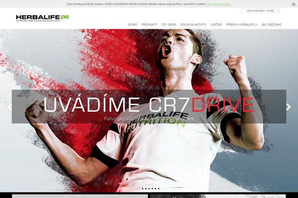 Herbalife24 theme site design template sample