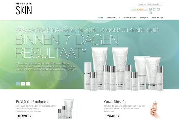 Herbalife theme site design template sample