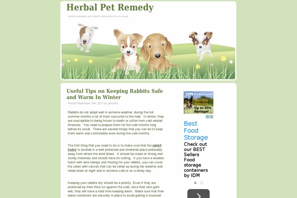 herbalpetremedy.com site used Furry Family
