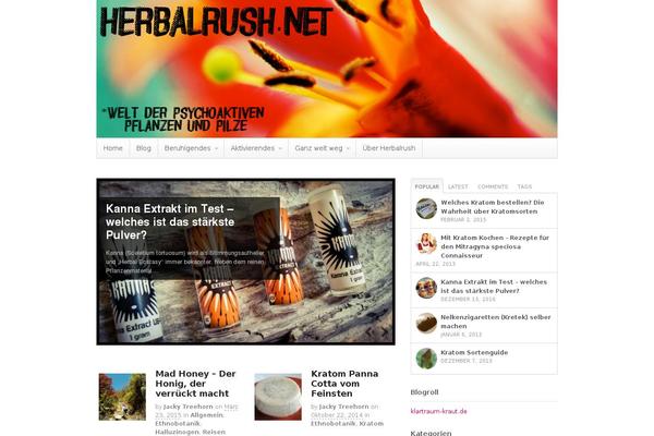 Site using WP Social Sharing plugin