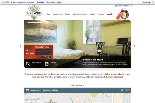 Guesthouse theme site design template sample