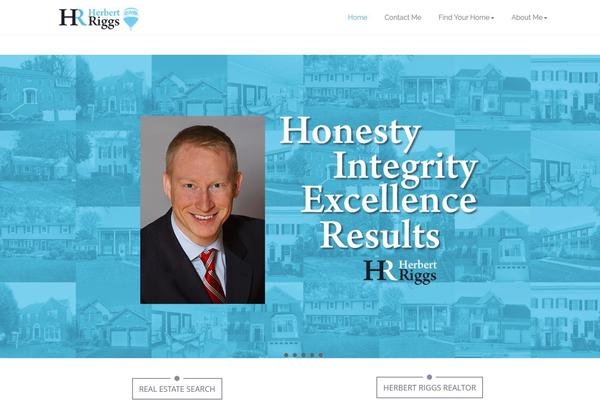 Realstate theme site design template sample