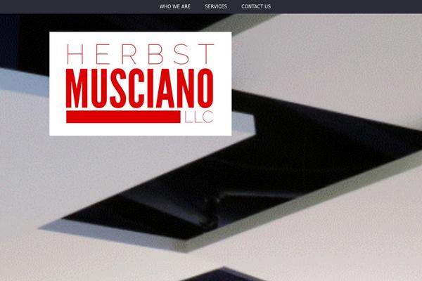 Impreza Child theme site design template sample