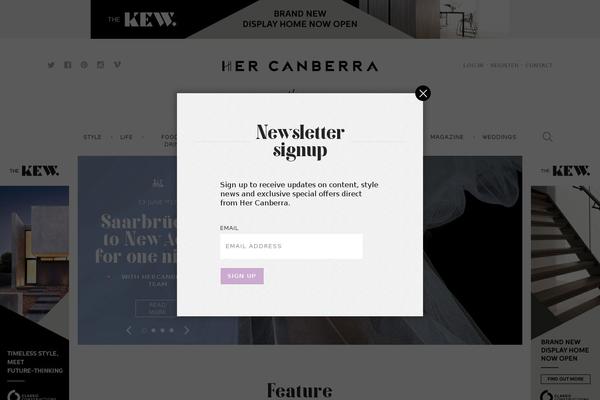 Site using Smartrack plugin