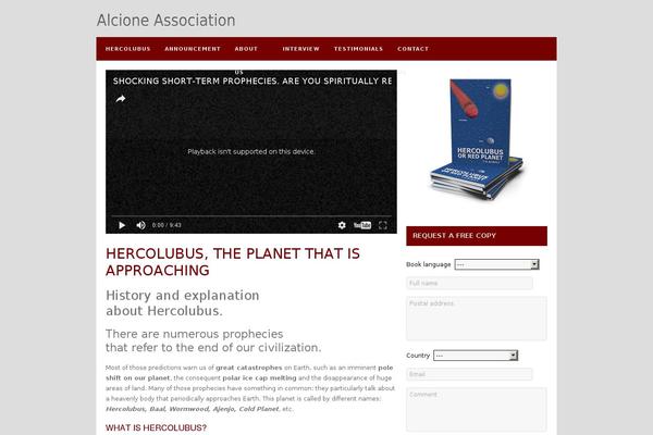 Hickory theme site design template sample