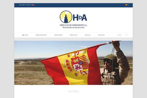 herculesdearmamento.com site used RT-Theme 18