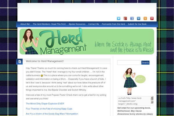 herd-management.com site used Blog-life