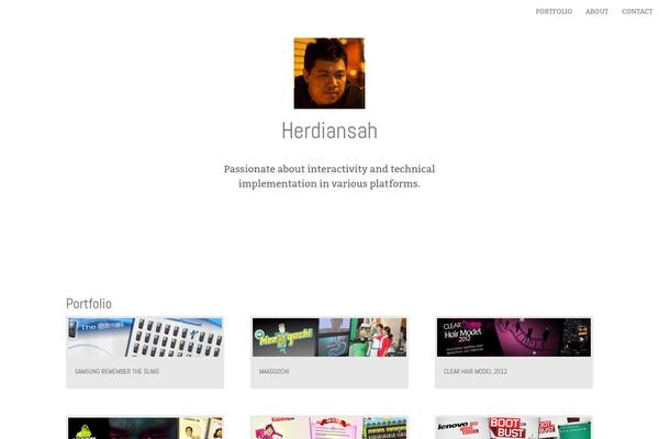 herdiansah.com site used Onesie