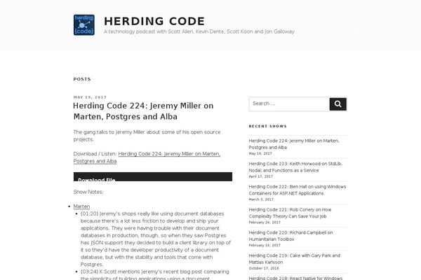 Site using Podcast-subscribe-buttons plugin