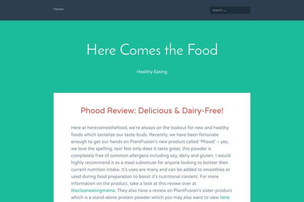 herecomesthefood.com.au site used Aventurine