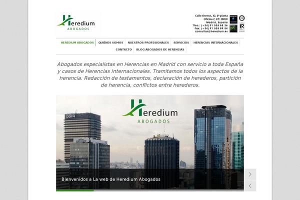 The Practice theme site design template sample