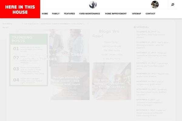 Examiner theme site design template sample