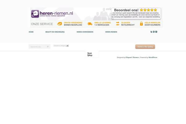eList theme site design template sample