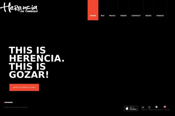 herenciadetimbiqui.com site used Theme1365