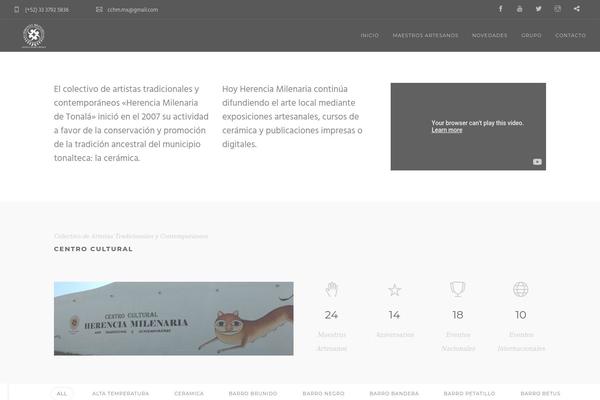 Roneous theme site design template sample