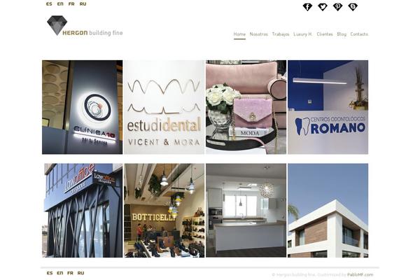 Brazil theme site design template sample