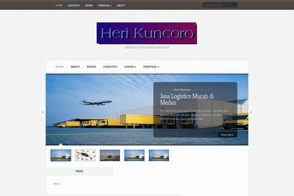 Aggregate theme site design template sample