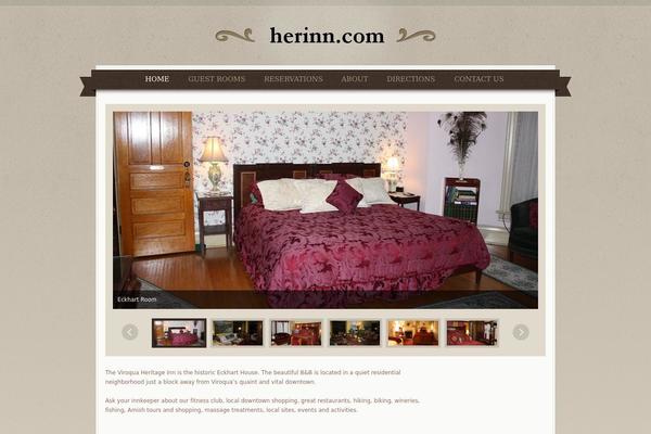 Queenhotel theme site design template sample
