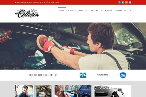 Anycar theme site design template sample