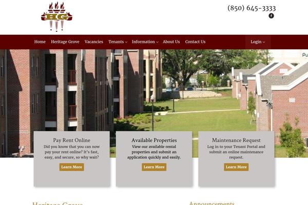 heritage-grove.org site used Heritage-grove