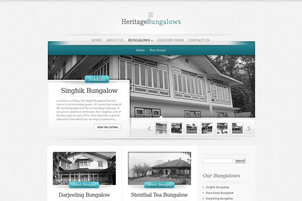 ElegantEstate theme site design template sample